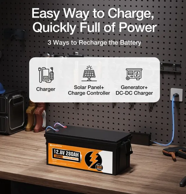 12.8V 20ah LiFePO4 حزمة بطارية