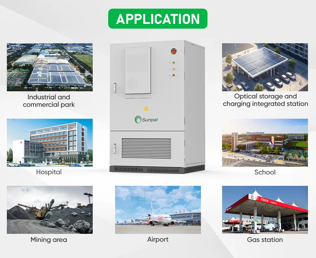 نظام الطاقة الشمسية الكامل 70kW 80kW 100kW 150 خزانة بطارية لنظام الطاقة الشمسية ليثيوم