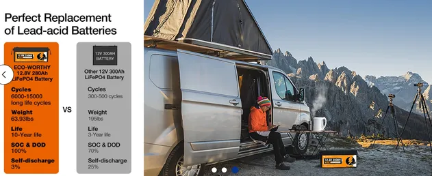 12.8V 20ah LiFePO4 حزمة بطارية