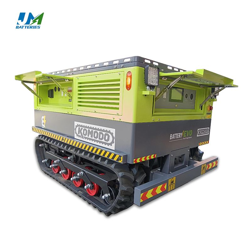بطارية ليثيوم عميقة الدورة الصناعية Jm 95kwh 1000ah 1240ah مع 20kVA العاكس لمعدات البناء الثقيلة