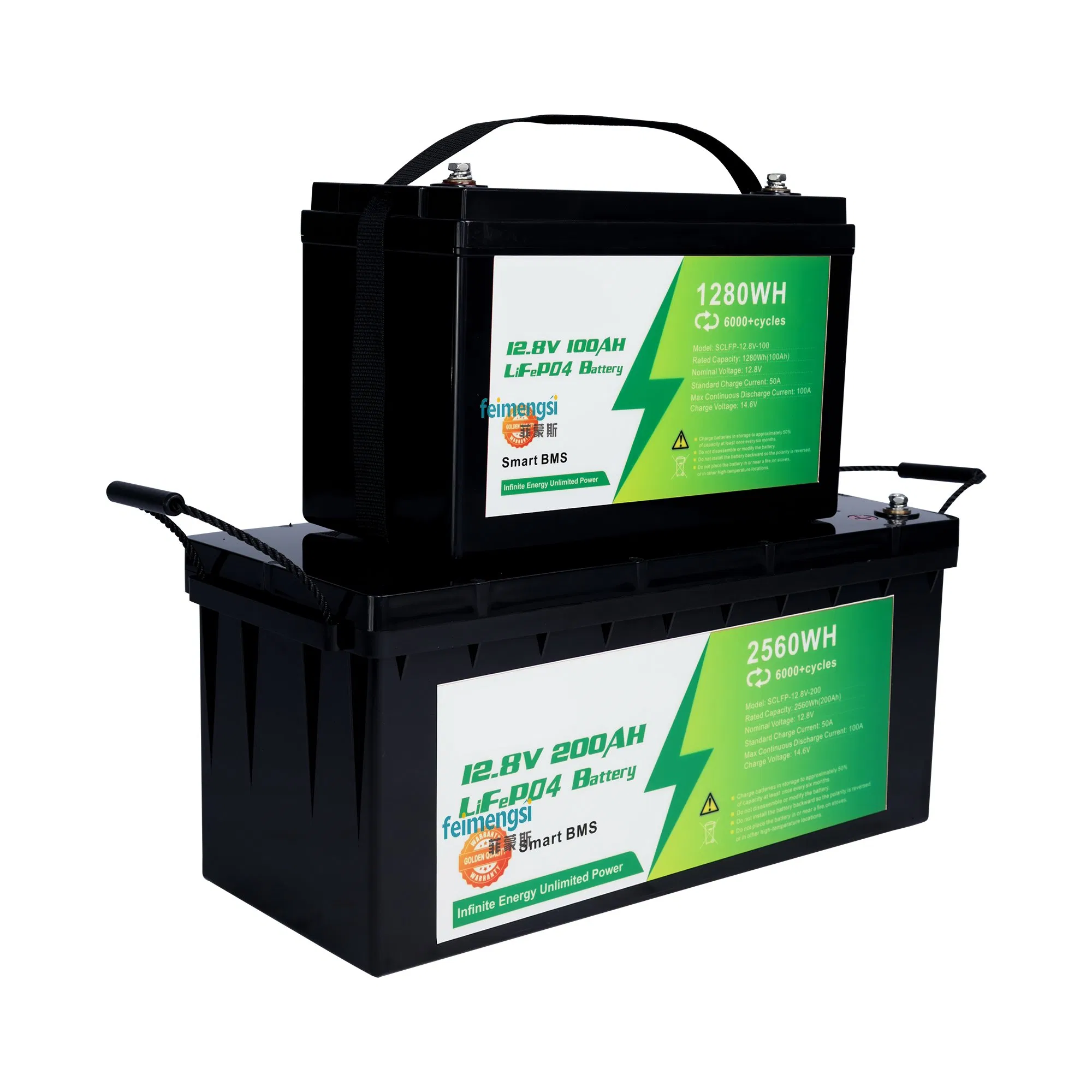 حزمة بطارية مخصصة 12.8V/25.6V/48V 105ah LiFePO4 لتحويل بطارية الرصاص الحمضية إلى بطارية ليثيوم لعربات الجولف