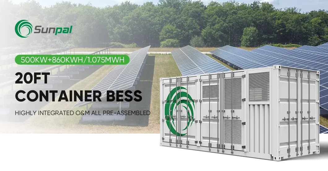 خزانة بطارية ليثيوم الصناعية للطاقة الشمسية 1Mwh 750kWh 500kWh 400 نظام الطاقة الشمسية المتكامل بسعة كيلووات ساعة