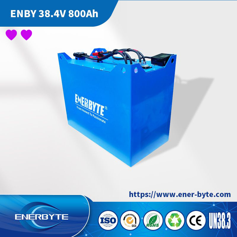 بطارية إينر بايت 30720wh لبطارية الشاحنة الكهربائية بطارية دورة عميقة بطارية ليثيوم أيون لرافعة الشحن مع شهادة CE