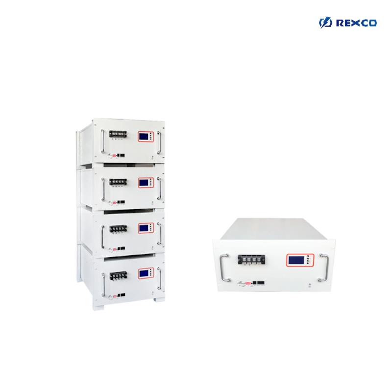 بنك تخزين الطاقة 4 وحدات 48V 100ah 20kwh بطارية ليثيوم
