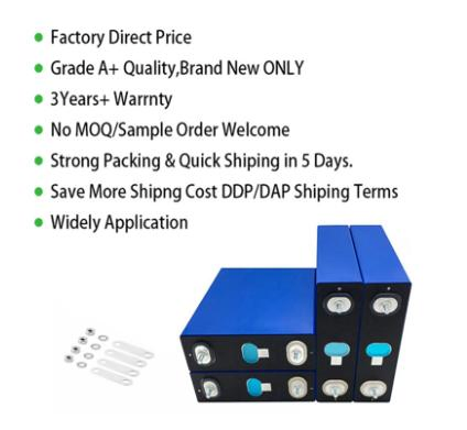Lf105 3.2V 105ah نظام الطاقة الشمسية LiFePO4 بطارية خلوية بطاريات شمسية بطارية ليثيوم أيون للمركبة الترفيهية