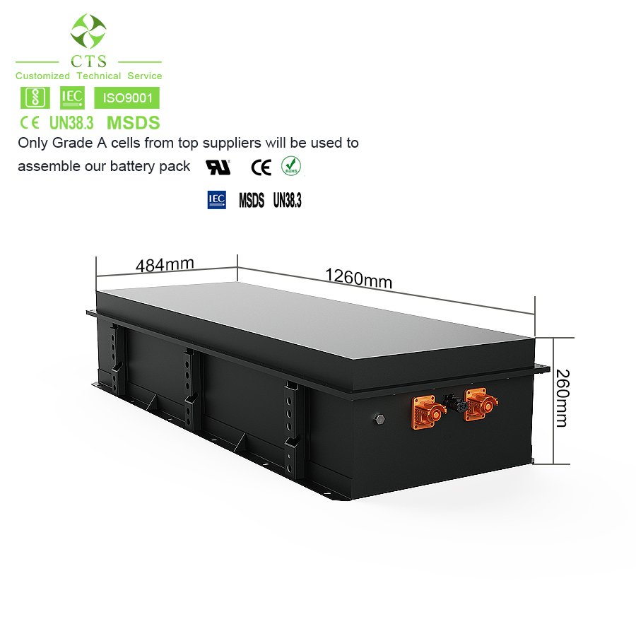 بطارية بحرية عالية الأداء 500V LiFePO4 بطارية ليثيوم أيون البحرية 50kwh 60kwh, بطارية قارب كهربائي ليثيوم 100kwh