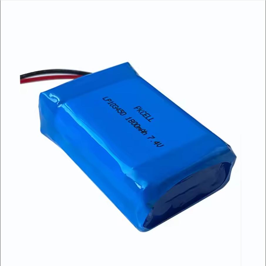 بيع ساخن Lp103450 7.4V 1800mAh بطارية بوليمر قابلة لإعادة الشحن بأفضل جودة من الليثيوم