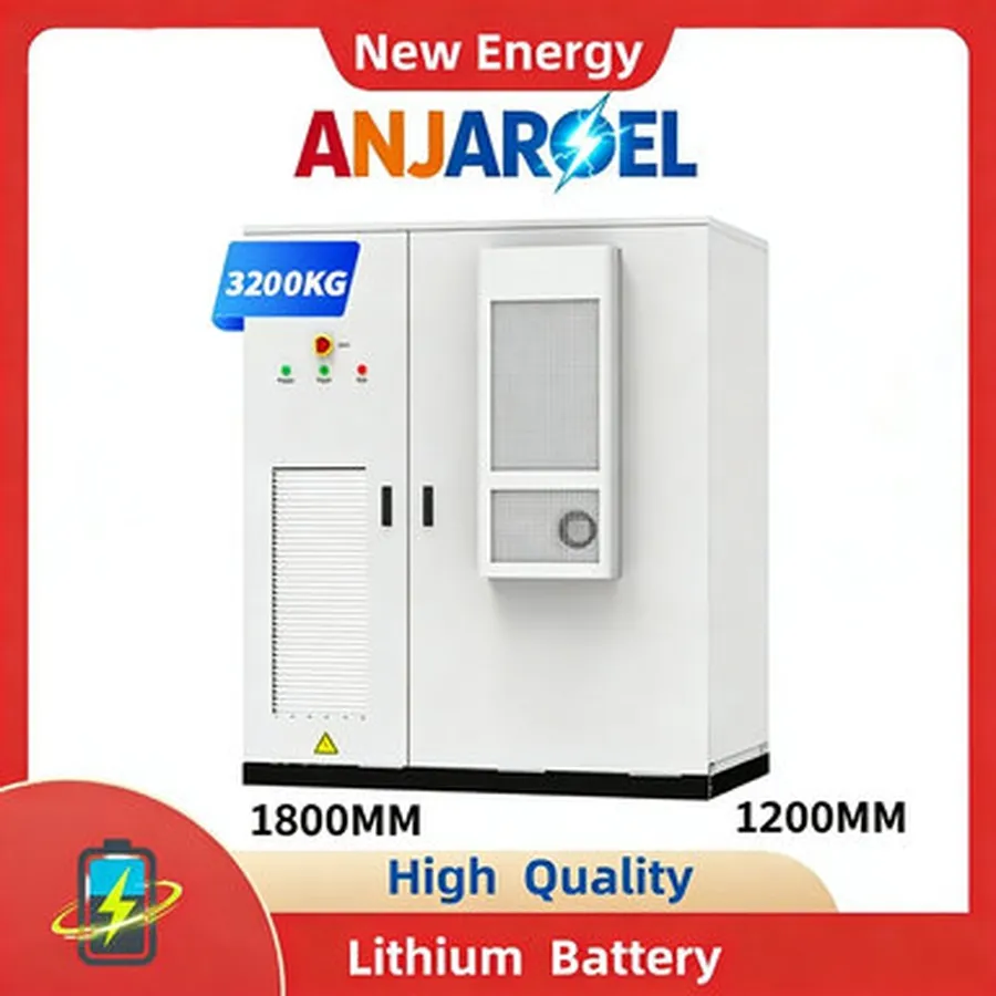 خلايا الليثيوم متينة هادئة 215kwh 100kw صناعية تجارية LiFePO4 تخزين الطاقة البطارية LiFePO4 حزمة البطارية