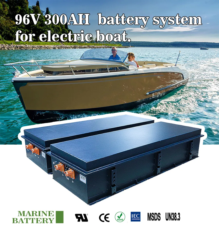 بطارية بحرية عالية الأداء 500V LiFePO4 بطارية ليثيوم أيون البحرية 50kwh 60kwh, بطارية قارب كهربائي ليثيوم 100kwh