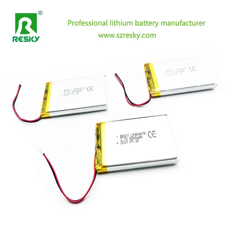 بطارية ليثيوم أيون بوليمر قابلة لإعادة الشحن 553450 1100mAh 4.08wh