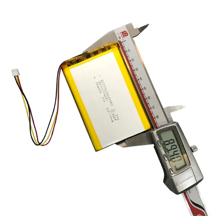 بطارية ليثيوم أيون دورة عميقة 606090 بطارية ليثيوم بوليمر قابلة لإعادة الشحن 4000mAh لبنوك الطاقة 3.7V