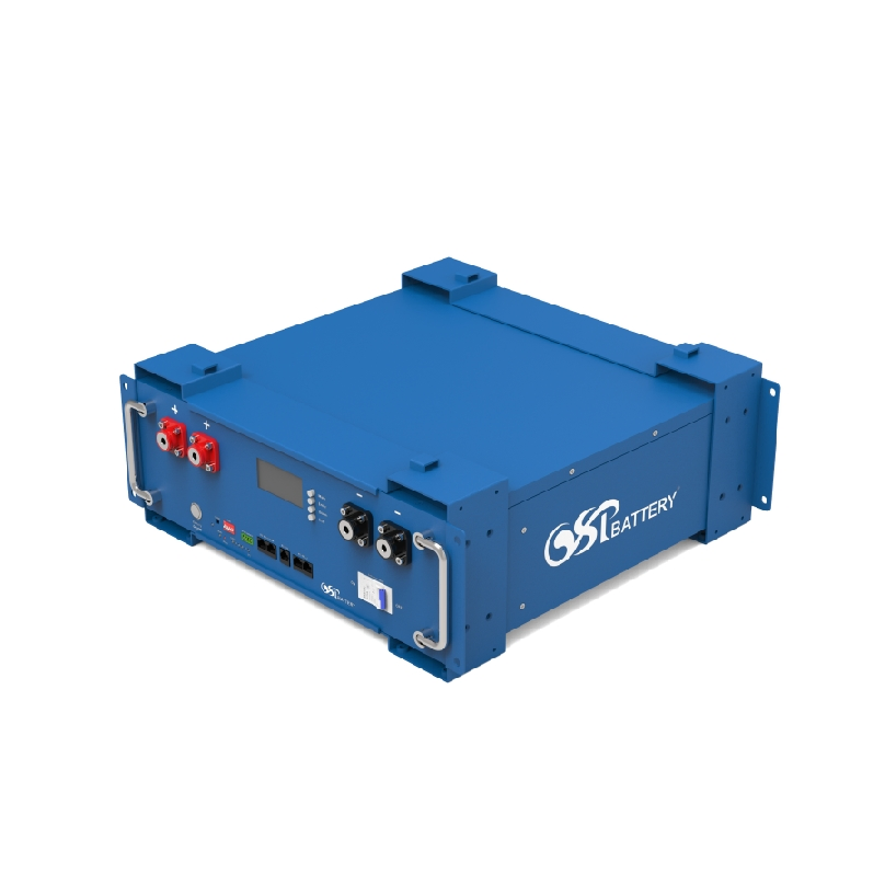 بطارية ليثيوم غير سامة قابلة للتكديس بالجملة 48V100ah-Rack نوع LiFePO4 كيمياء الخلية لصيد الأسماك