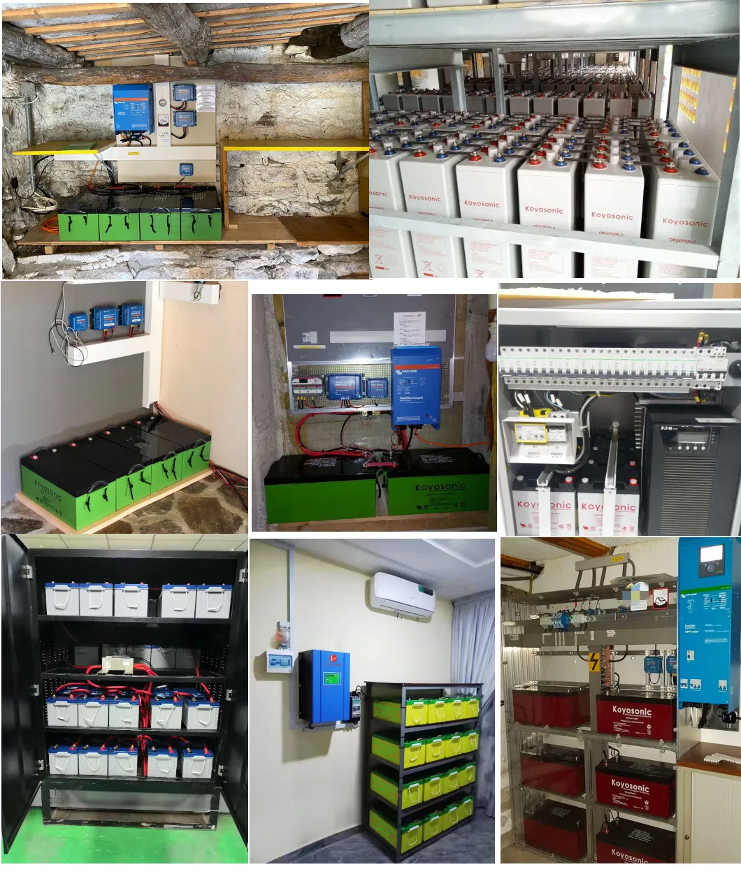 منطقة اختبار جودة البطاريات