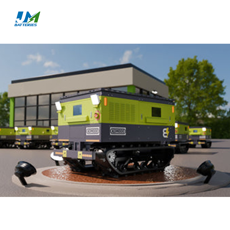 بطارية ليثيوم عميقة الدورة الصناعية Jm 95kwh 1000ah 1240ah مع 20kVA العاكس لمعدات البناء الثقيلة