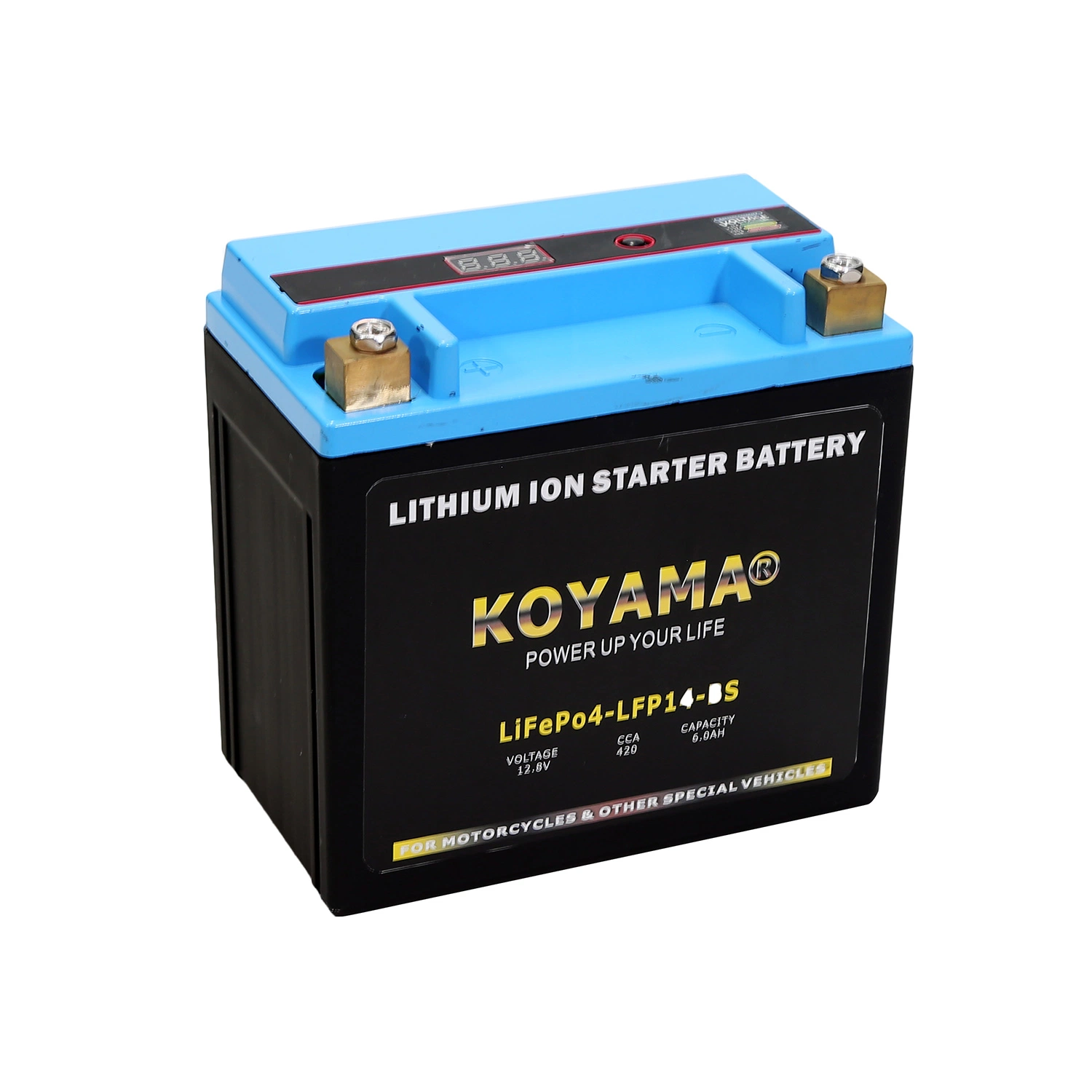 LFP4l-BS بطارية ليثيوم أيون لـ Ytx4l-BS بطارية حمض الرصاص للدراجة النارية