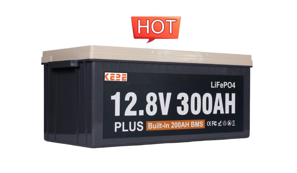 12.8V 300ah بطارية ليثيوم صغيرة الحجم مقاومة للماء للطاقة لمركبات الترفيهية والقوارب وأدوات جولف