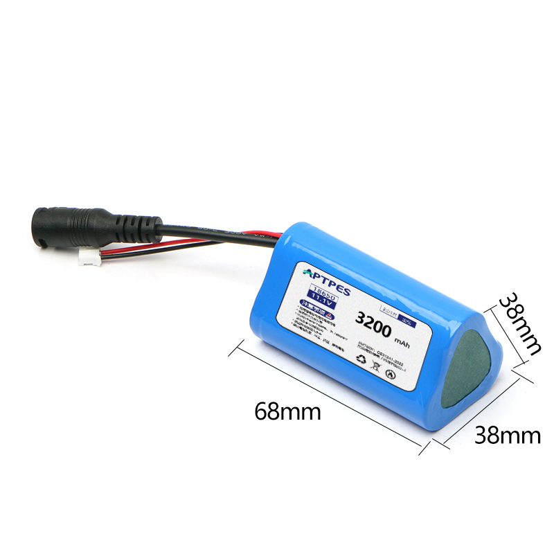 حزمة بطارية ليثيوم أصلية 11.1V 3200mAh 3s1p بطارية قابلة لإعادة الشحن للإلكترونيات الاستهلاكية