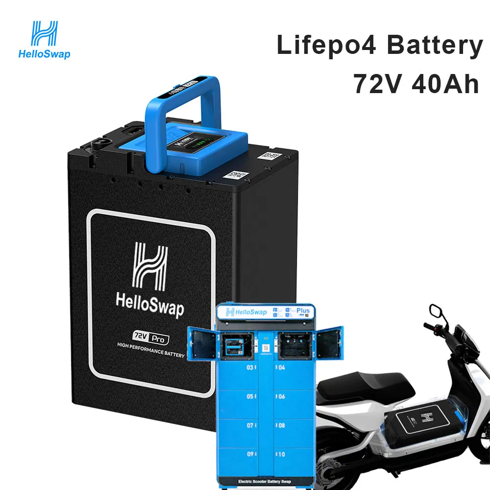 محطة تبديل بطاريات الليثيوم أيون للدراجات النارية الكهربائية والسكوترات 72V 40ah