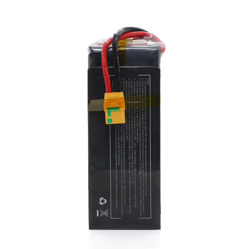 حزمة بطارية ليثيوم عالية السعة 22.2V لطائرة مسيرة