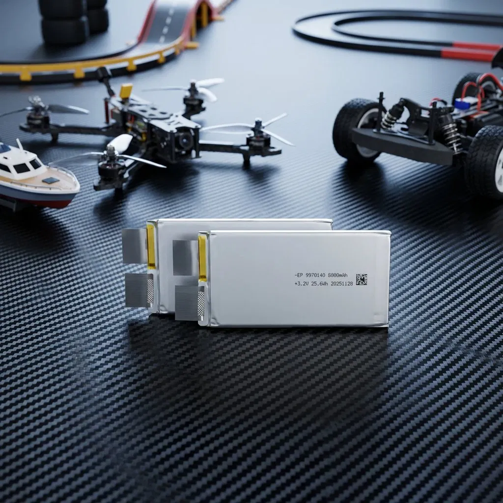 3.2V خلايا الكيس 8ah 45c بطاريات ليثيوم كيسية لتخزين الطاقة البحرية