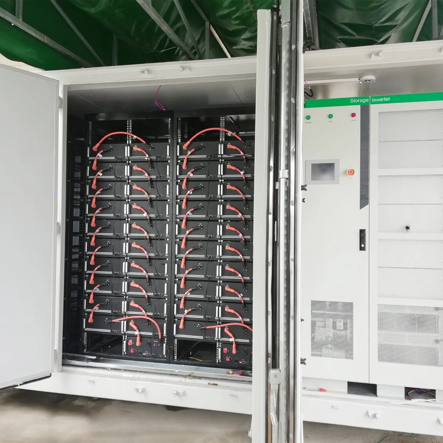 الكهرباء 48V بطارية ليثيوم 50ah 100ah 200ah 300ah 100kwh 300kwh بطاريات أساسية للصناعة