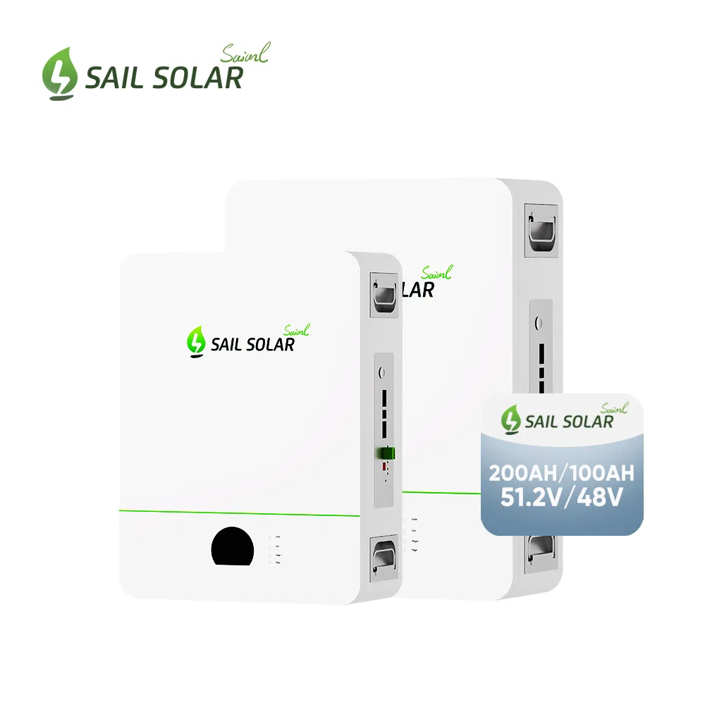 بيع الطاقة الشمسية 51.2V 100ah 200ah تخزين بطاريات الليثيوم 5kwh 10kwh بطارية احتياطية مثبتة على الحائط