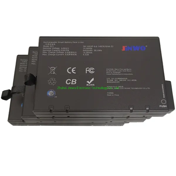 بطارية ليثيوم أيون ذكية 10.8V 11.1V 14.4V 14.6V بطارية ليثيوم أيون عالية السعة لتطبيقات التبديل الساخن