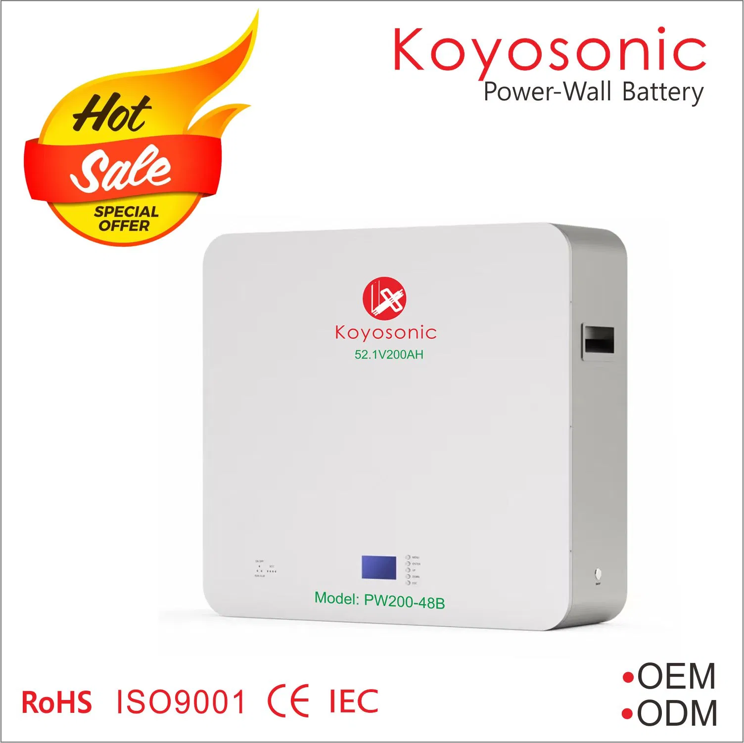 تقييم بطارية ليثيوم 48V 100ah LiFePO4 5kw للطاقة الشمسية