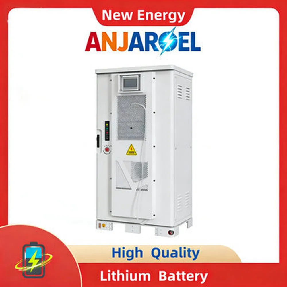 خلايا الليثيوم متينة هادئة 215kwh 100kw صناعية تجارية LiFePO4 تخزين الطاقة البطارية LiFePO4 حزمة البطارية
