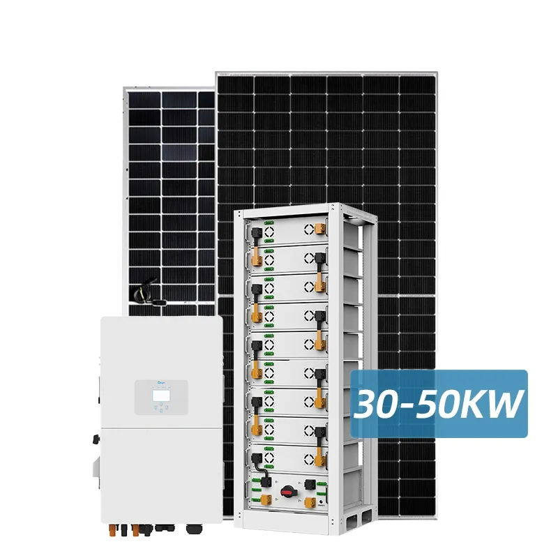 بطارية ليثيوم أيون عالية السعة 20kwh 30kwh 40kwh LiFePO4 بطارية شمسية عميقة الدورة 20kwh بطارية شمسية ليثيوم لنظام تخزين الطاقة الشمسية