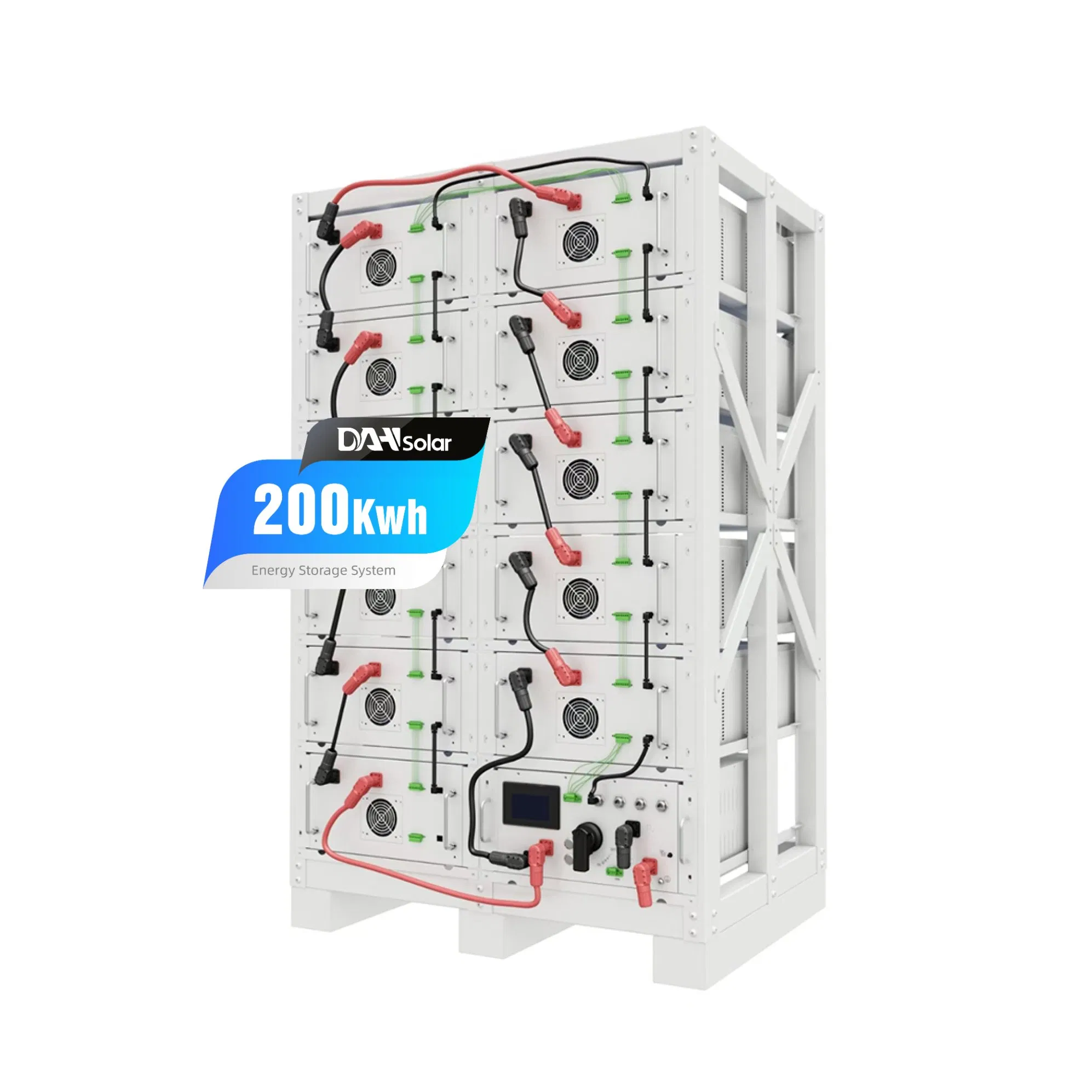 صناعي تجاري 200 كيلوواط ساعة 150kwh 200kwh 200kw 250kw 500kw 400 تخزين كيلوواط ساعة LiFePO4 حزمة بطارية خزانة بطاريات ليثيوم