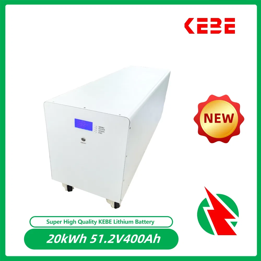 20kwh 30kwh بطارية ليثيوم قابلة لإعادة الشحن من بيد سولار 51.2V 400ah 600ah LiFePO4 بطارية