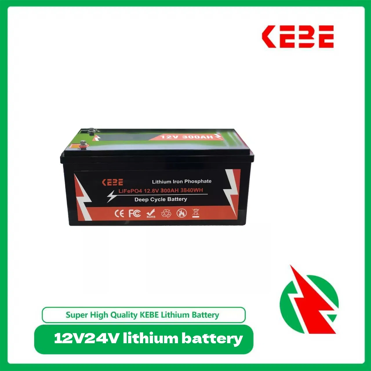 OEM 5 سنوات ضمان دورة عميقة 6000 مرات 12V 24V 48V 50ah 100ah 200ah 400ah LiFePO4 بطاريات قابلة لإعادة الشحن للطاقة الشمسية/UPS/الاتصالات بطاريات ليثيوم