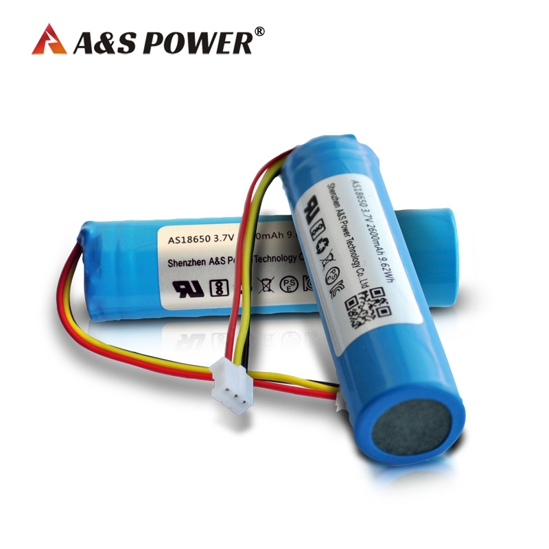 18+ سنوات الشركة المصنعة لبطارية ليثيوم 18650 بطاريات ليثيوم أيون 3.7V 2600mAh بطارية ليثيوم 18650 بطارية ليثيوم أيون مع UL2054/Kc/CB لمصباح الرأس مكبر الصوت
