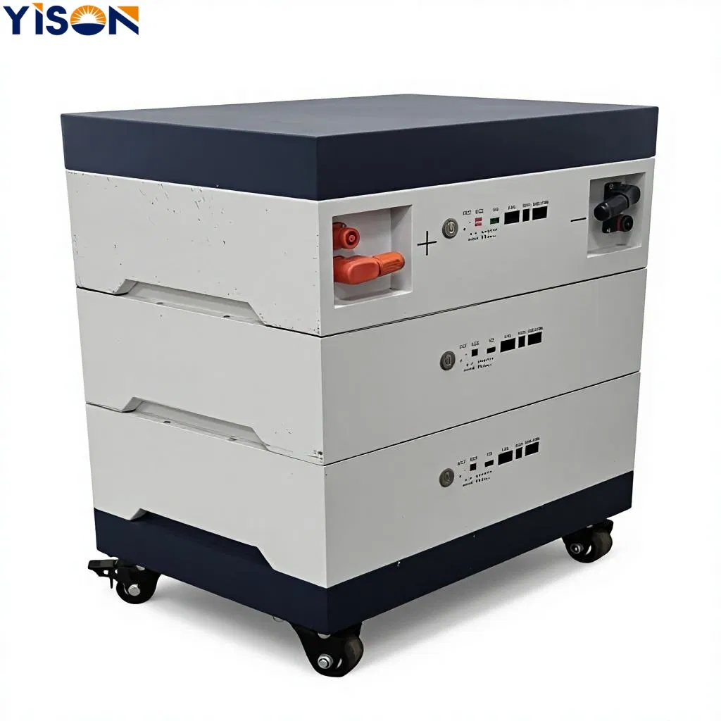 بطارية شمسية منزلية مكدسة قابلة للتعديل LiFePO4 51.2V 48V 100ah 200ah 300ah 5kwh 10kwh 20kwh 50kwh حزمة بطارية أيون الليثيوم لتخزين الطاقة المنزلية