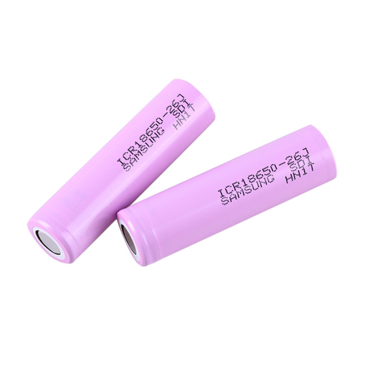 3.6V 2600mAh 1s1p Inr18650 Icr18650 26V بطارية ليثيوم أيون قابلة لإعادة الشحن أسطوانية