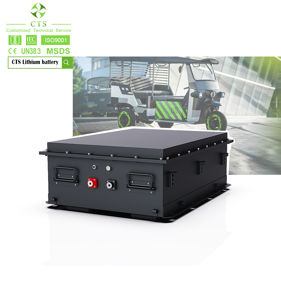 بطارية ليثيوم مع نظام إدارة البطارية لعربة الجولف ثلاثية العجلات 48V 60V 72V 48V 50ah 100ah 150ah