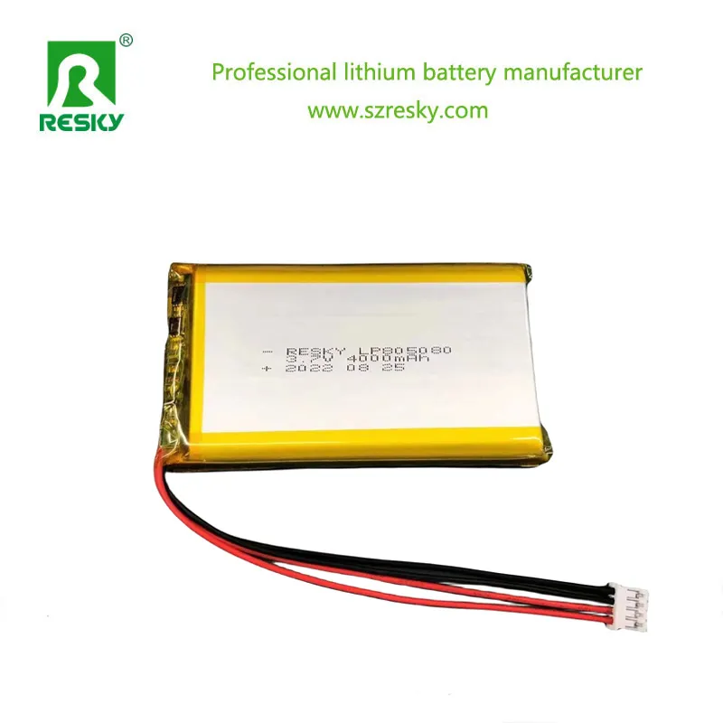 بطارية ليثيوم أيون بوليمر قابلة لإعادة الشحن 553450 1100mAh 4.08wh