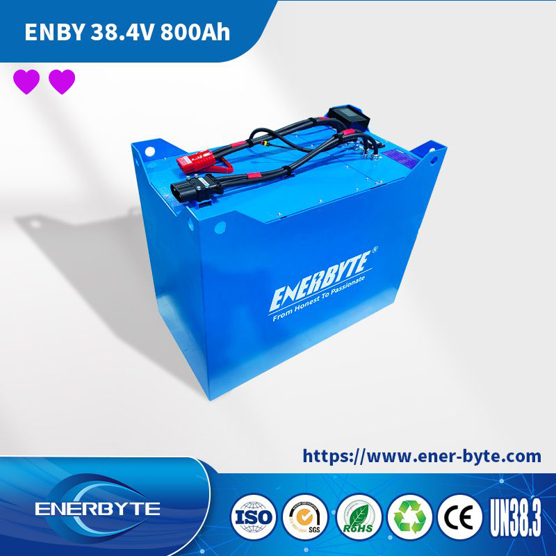 بطارية إينر بايت 30720wh لبطارية الشاحنة الكهربائية بطارية دورة عميقة بطارية ليثيوم أيون لرافعة الشحن مع شهادة CE