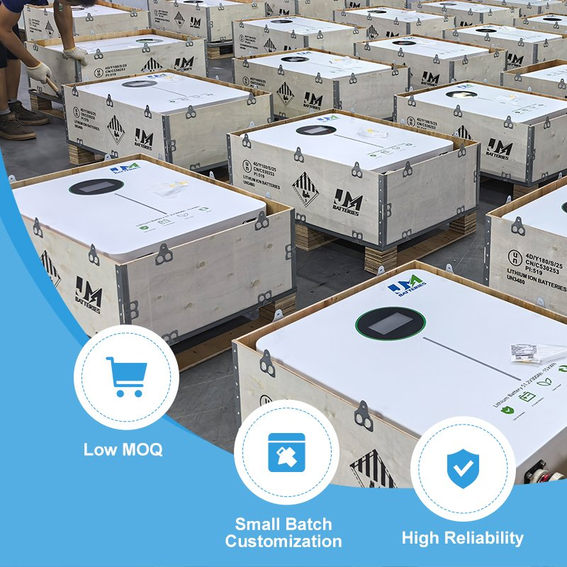 جهاز تخزين الطاقة الشمسية المنزلية لبطارية أيون الليثيوم 51.2V 300ah Battery15kwh LiFePO4