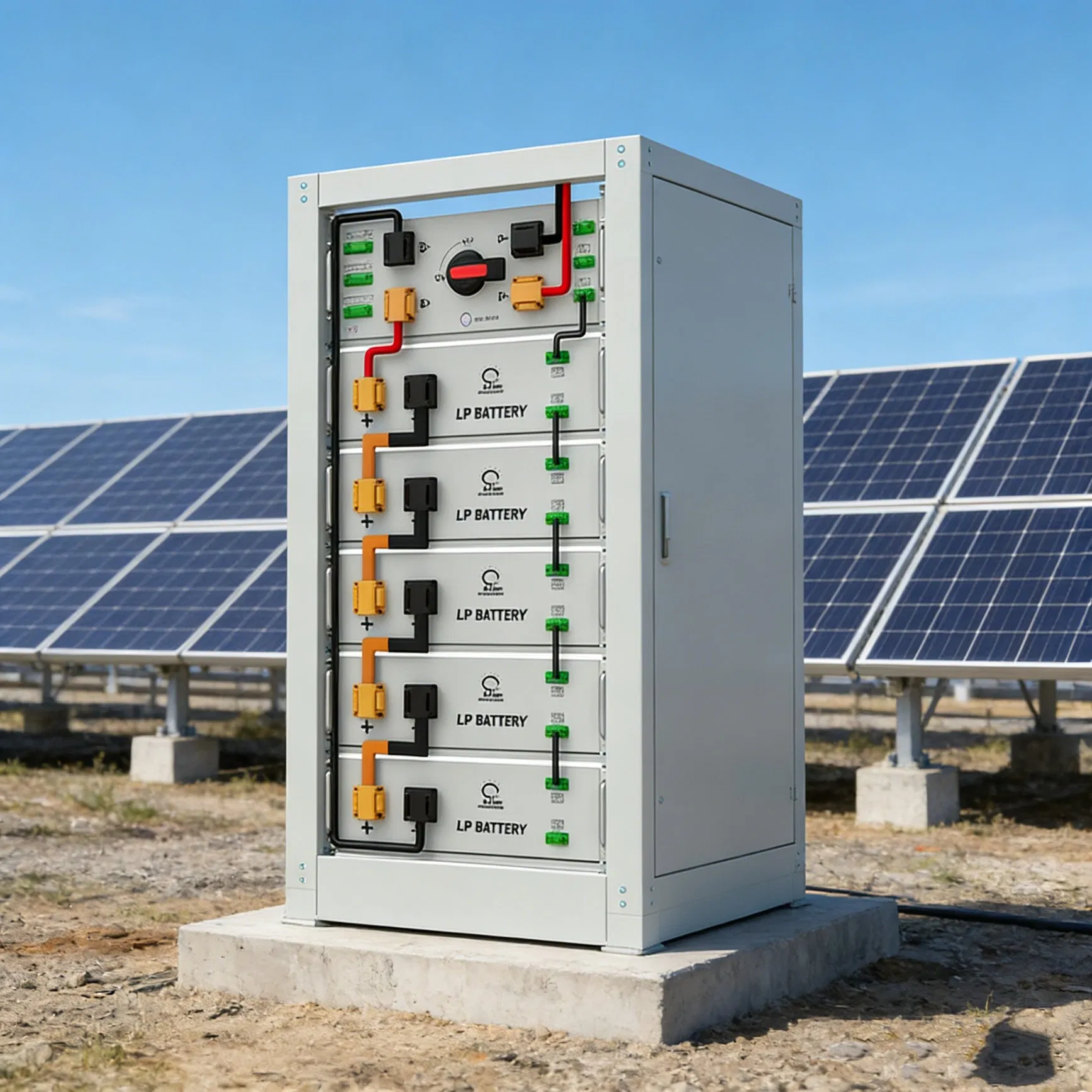 جهد عالي 20kwh-120kwh مع LiFePO4 نظام بطارية ليثيوم أيون راك LiFePO4 حزمة بطارية Hv 153.6V-614.4V بطارية تخزين الطاقة الشمسية