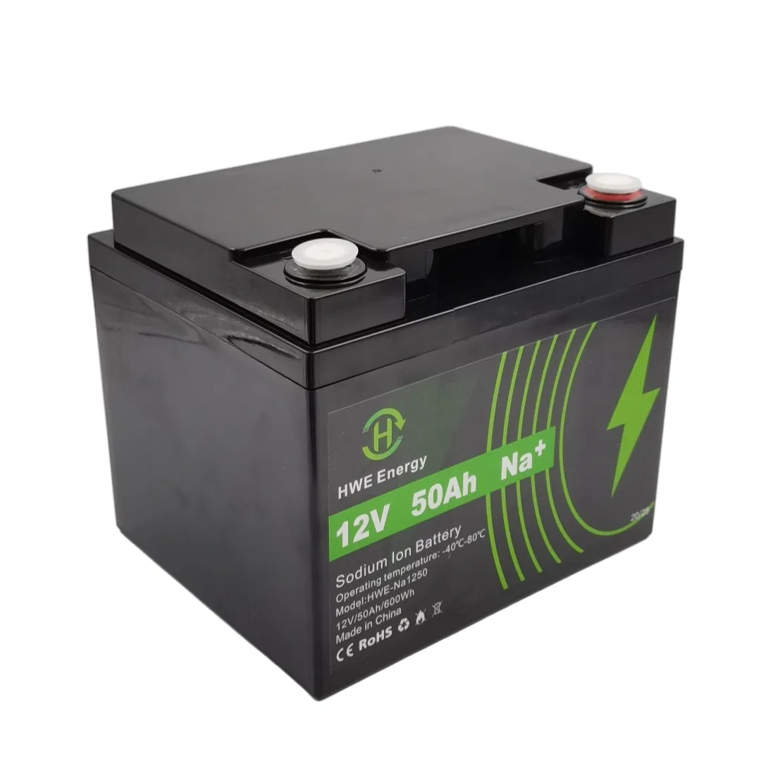 بطارية بدء التشغيل 12V 5ah/10ah/20ah/30ah/50ah/100ah بطارية ليثيوم صوديوم أيون لمصابيح الشوارع الشمسية/UPS/رشاشات عربات الجولف/المركبات الترفيهية