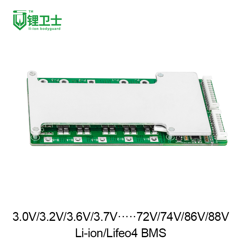 نظام إدارة بطارية الليثيوم الذكي مع Bt 48V 24s 100A