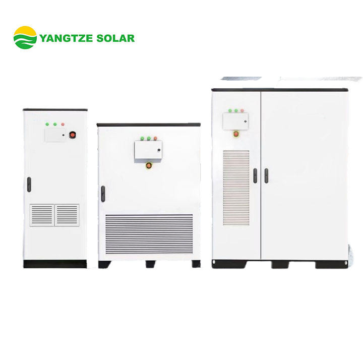 نظام بطارية ليثيوم يانغتسي 200kw+372kwhl LiFePO4 تبريد هواء خارج الشبكة لخزانة تخزين الطاقة عالية القدرة