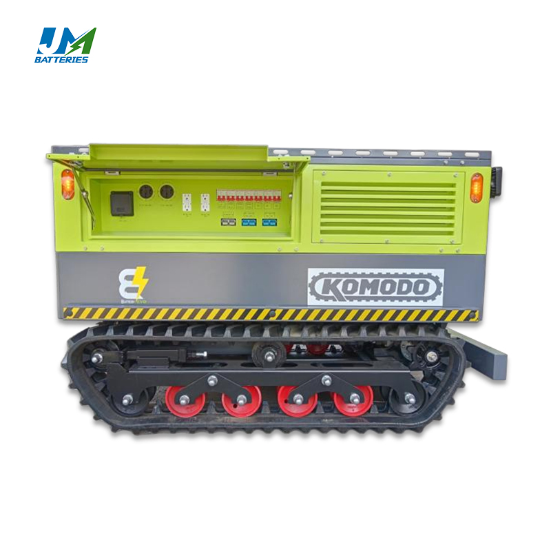 بطارية ليثيوم عميقة الدورة الصناعية Jm 95kwh 1000ah 1240ah مع 20kVA العاكس لمعدات البناء الثقيلة