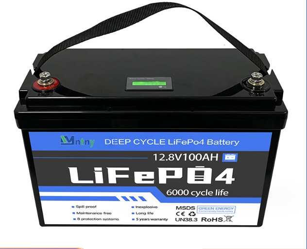 12V100ah LiFePO4 12.8V بطارية فوسفات الحديد ليثيوم أيون لبطاريات التخييم والقوارب البحرية خلايا درجة أ