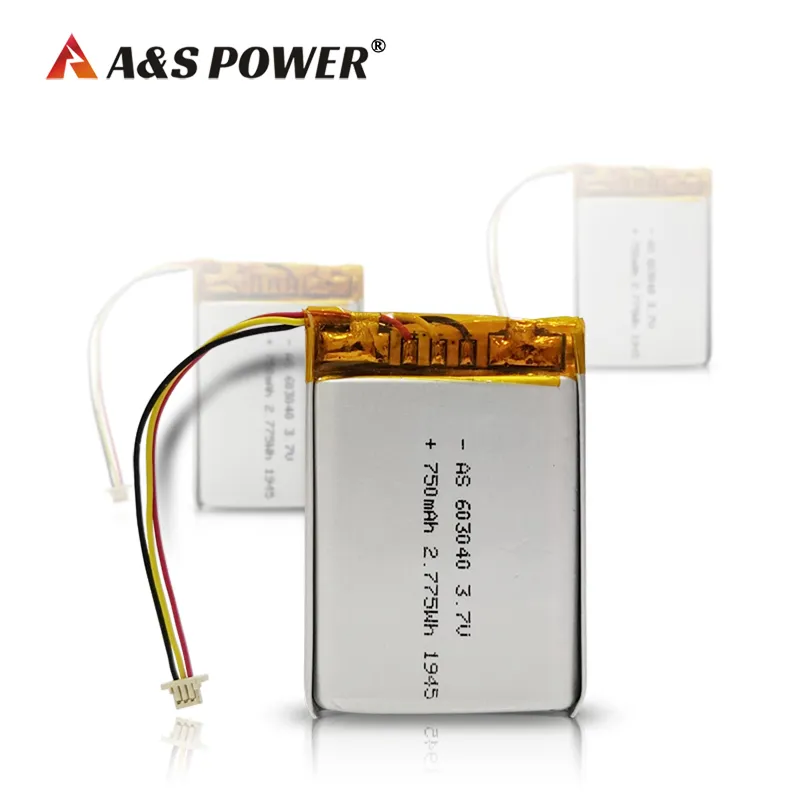بطارية ليثيوم بوليمر 750mAh