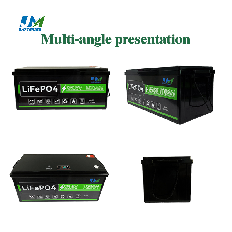 بطارية صيانة مجانية 12V 100ah 200ah LiFePO4 بطارية 24V 300ah بطارية فوسفات الحديد الليithium 48V بطارية UPS LFP مع UL IEC CE