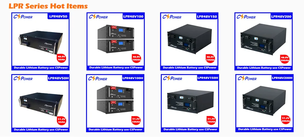 بطارية ليثيوم 48V100 51.2V100ah Rack-Mount-LiFePO4-5kwh-Battery لنظام الطاقة الشمسية وإمداد الطاقة الاحتياطي UPS