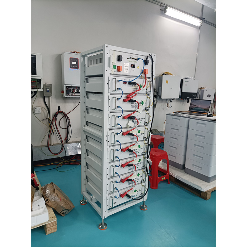 بطارية جيسل للطاقة القابلة للتكديس 30kwh 40kwh50kwh 60kwh 80kwh 100kwh بطارية فوسفات الحديد الليثيوم مثبتة على الرف لتخزين الطاقة المنزلية